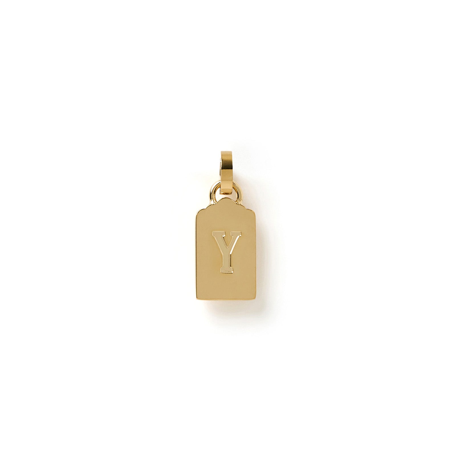 Letter Tag Charm 28