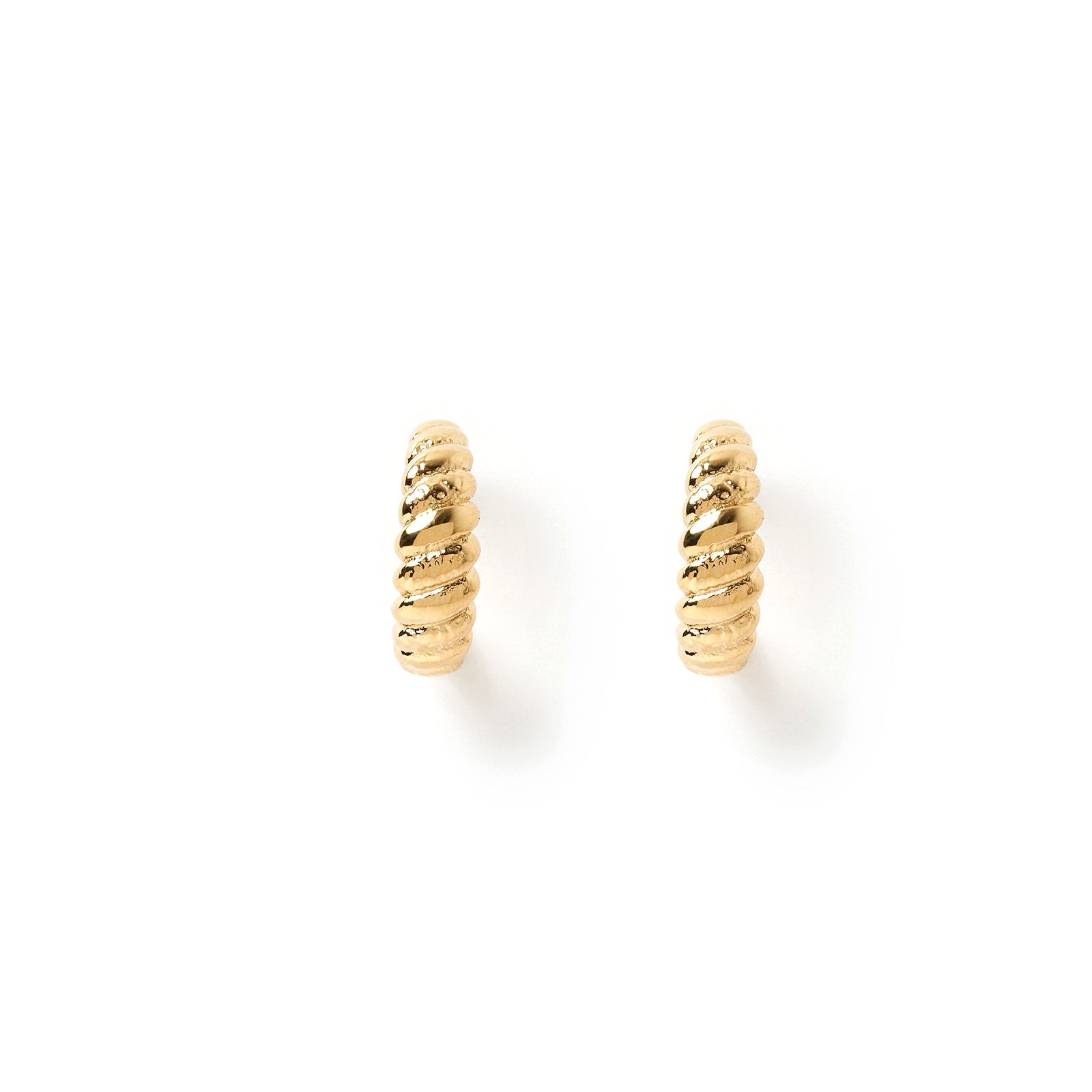 Lulu Gold Hoop Earrings 7