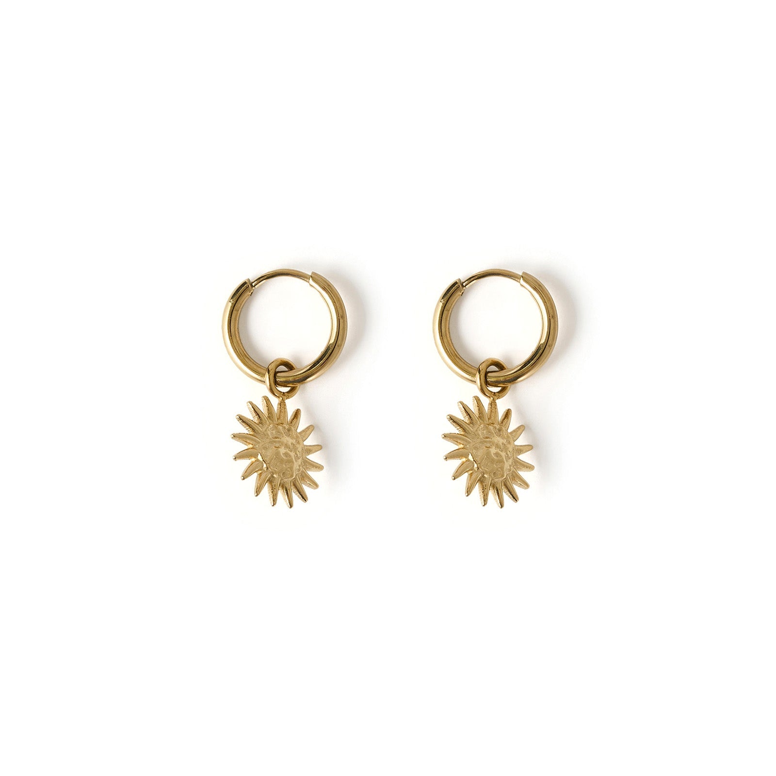Magnolia Gold Charm Earrings 7