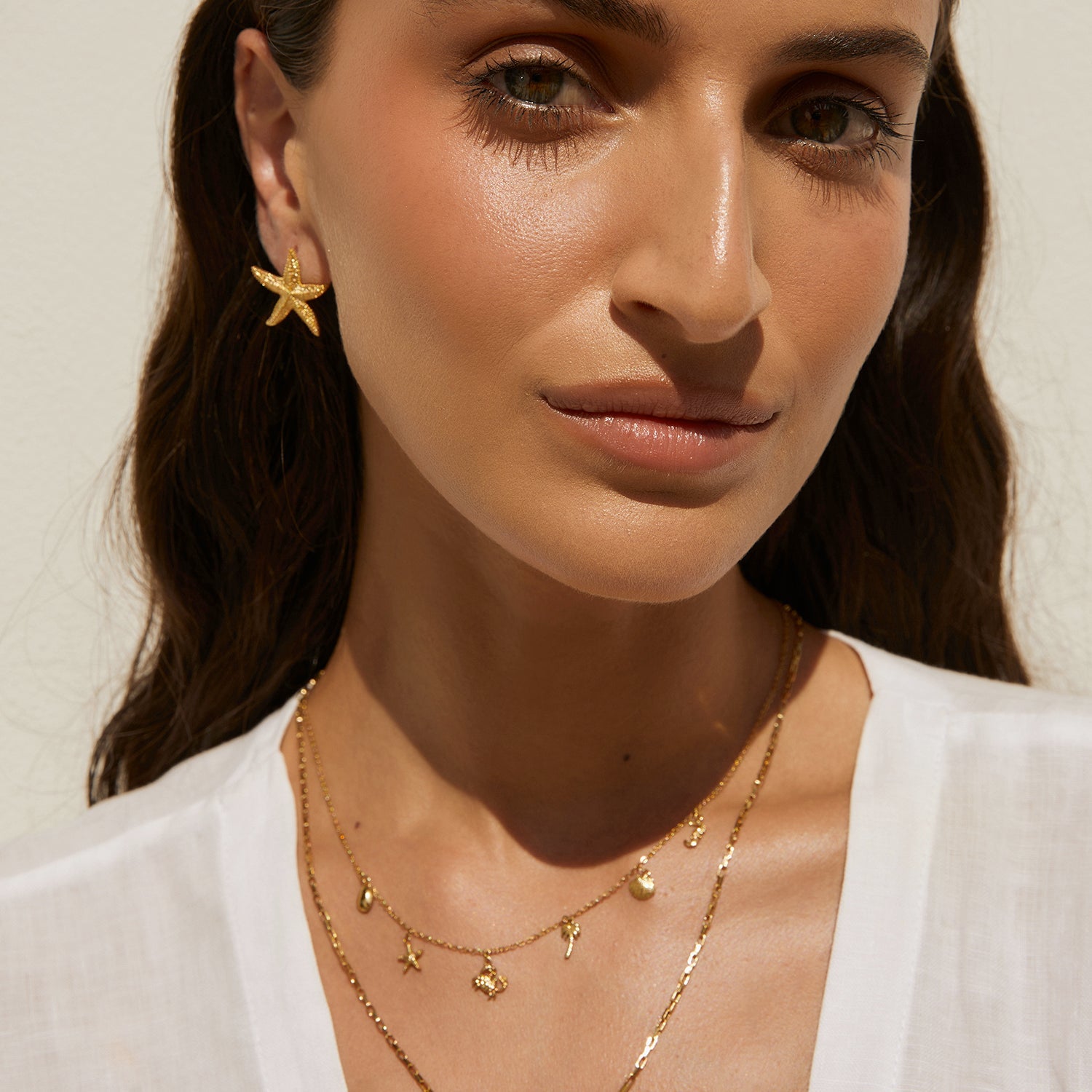 Mini Siesta Gold Earrings 3