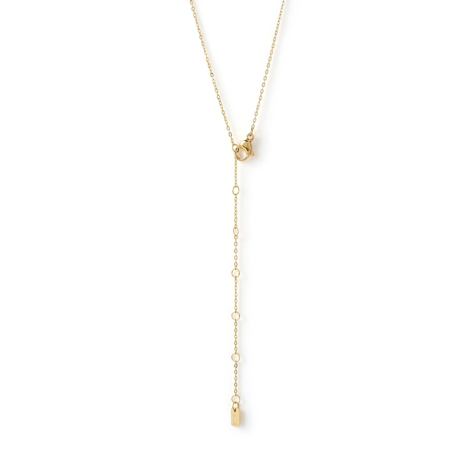 Mini Star Of David Gold Necklace 3