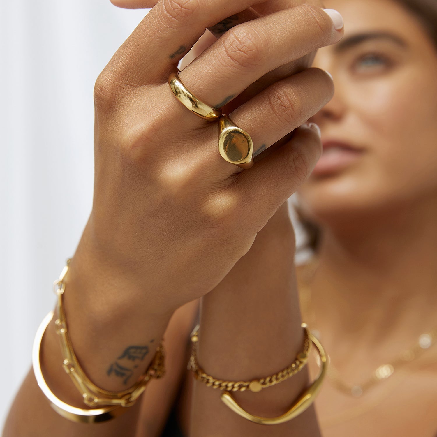 Miro Gold Signet Ring 3