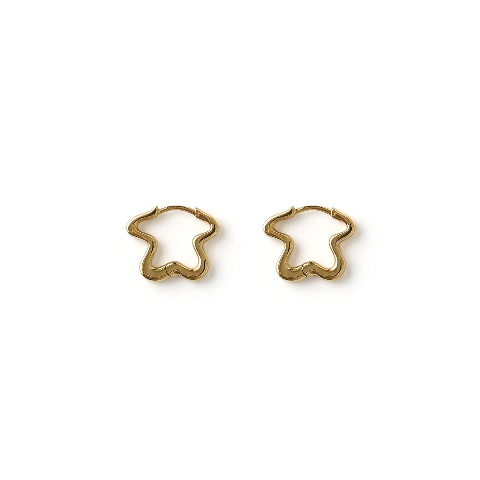 Pixie Gold Huggie Earrings 4