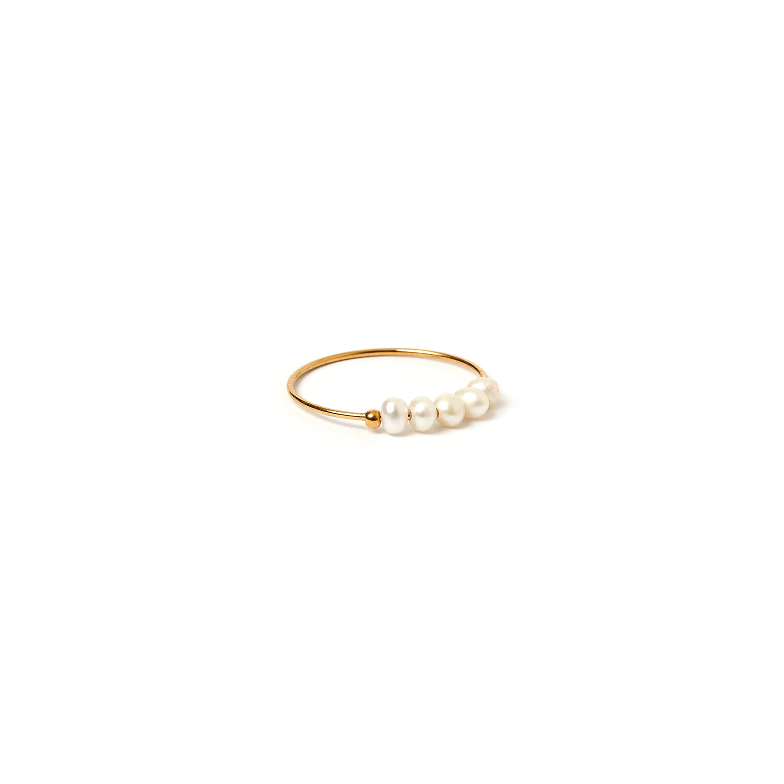 Remi Gold and Pearl Ring 6