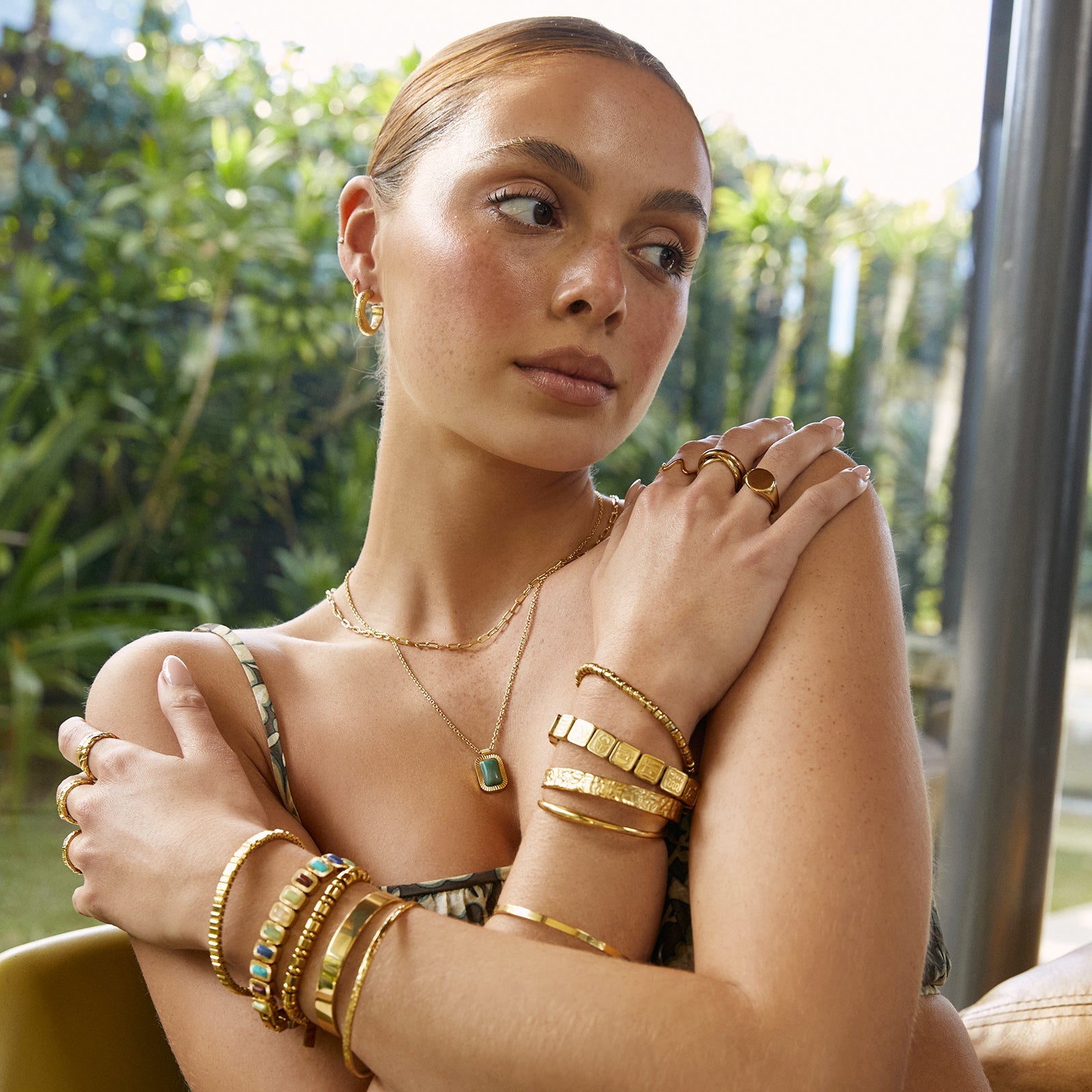 Sadie Gold Earrings 6