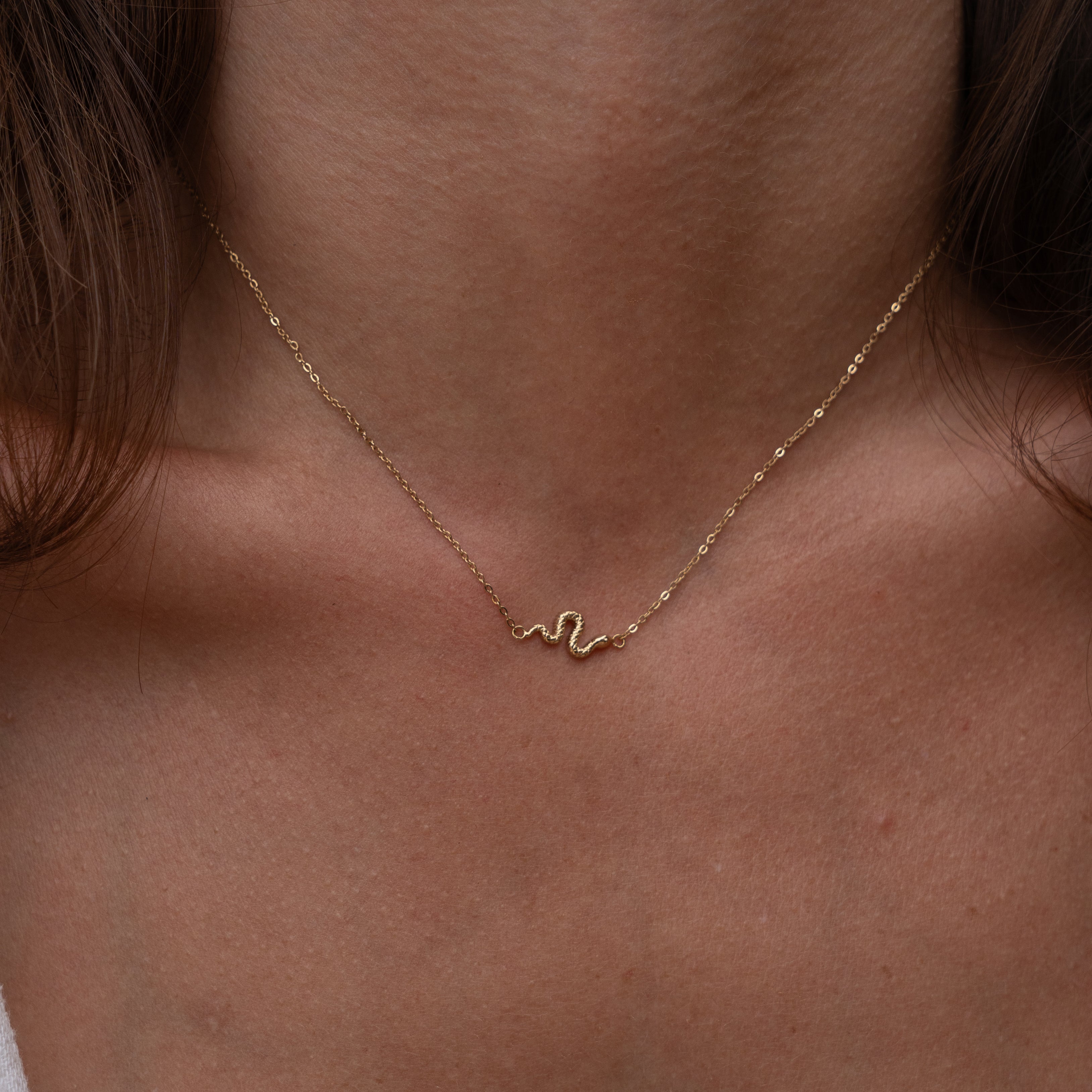 Serpent Gold Necklace 2