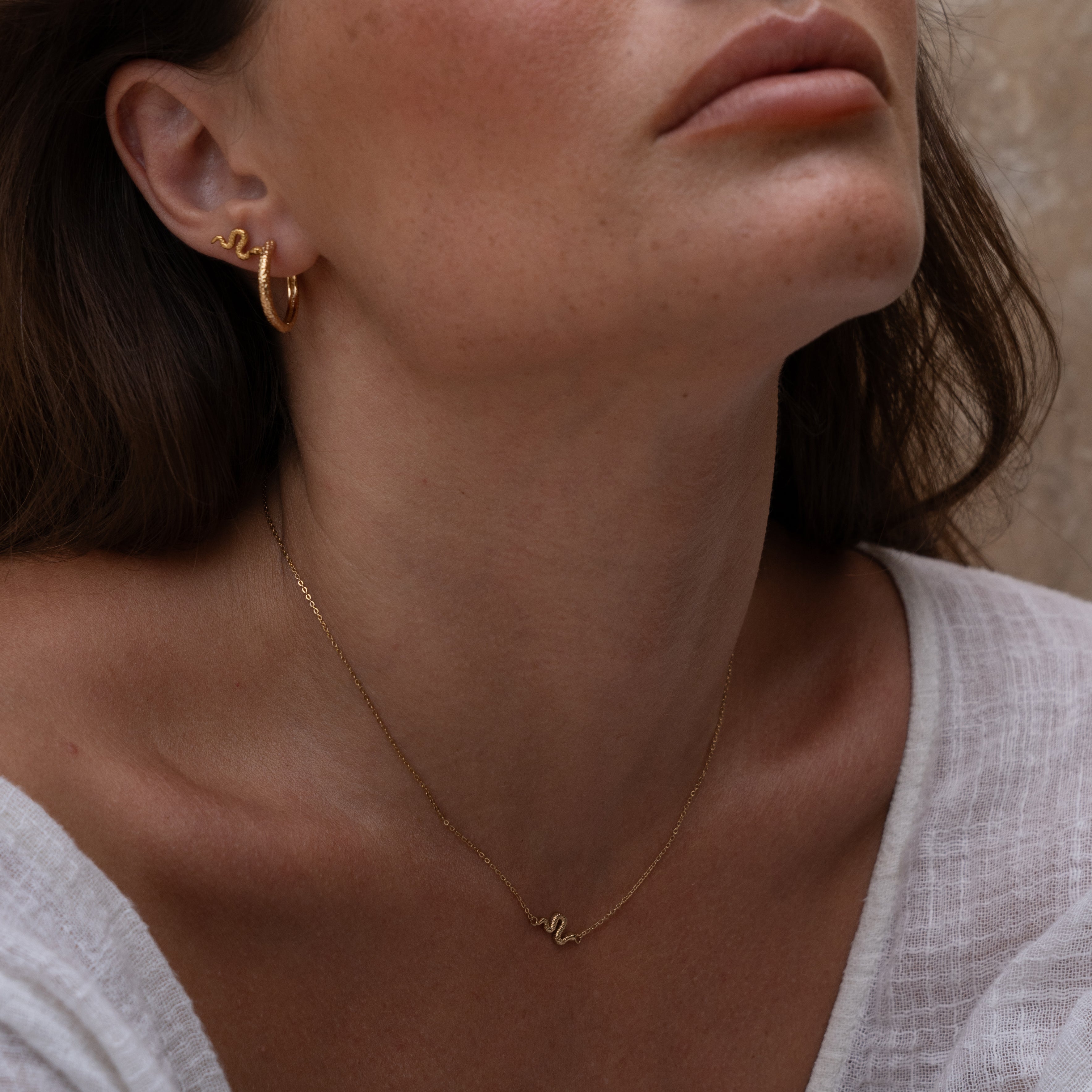 Serpent Gold Necklace 4