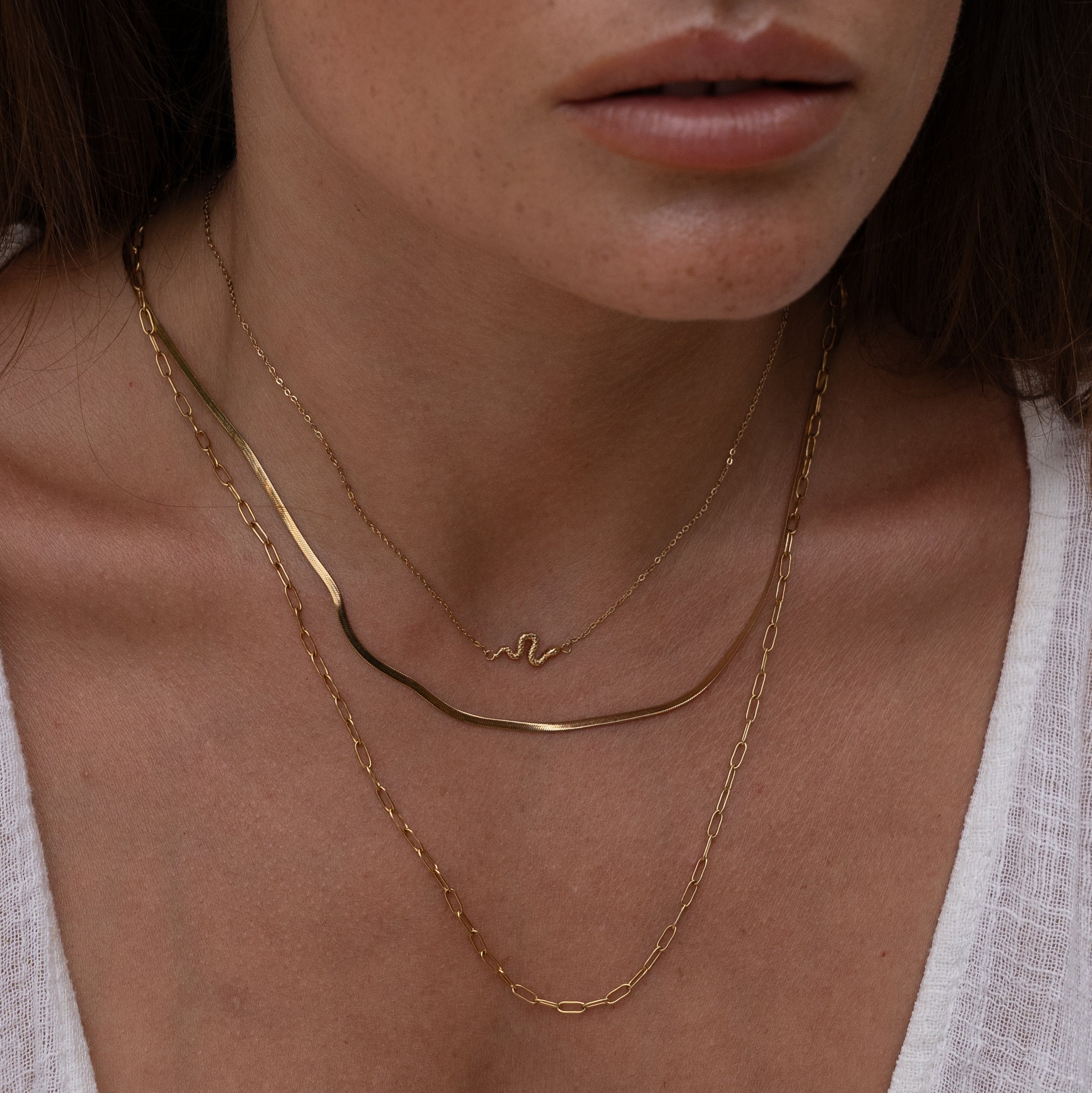 Serpent Gold Necklace 5