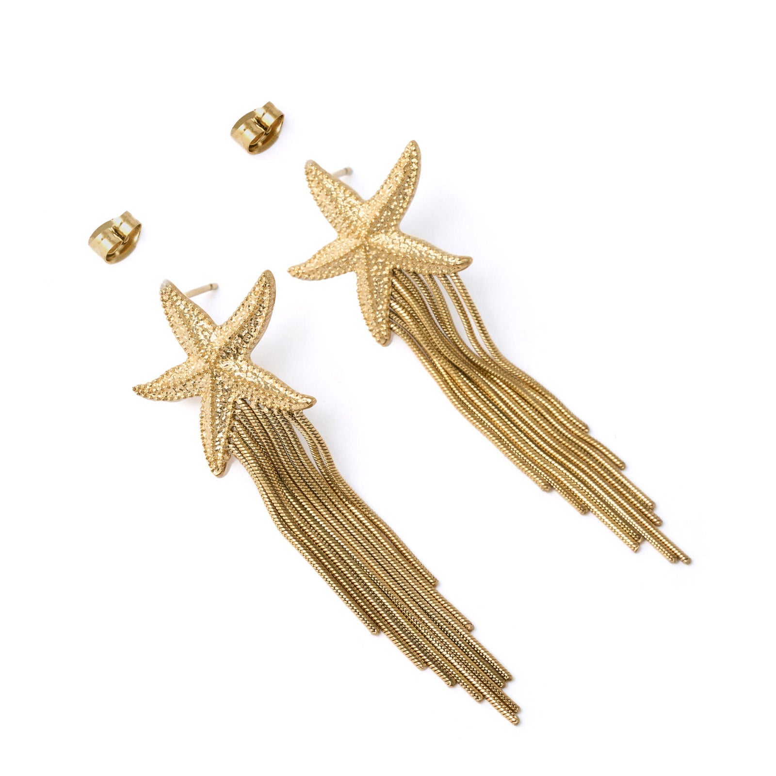 Shooting Star Gold Earrings 7
