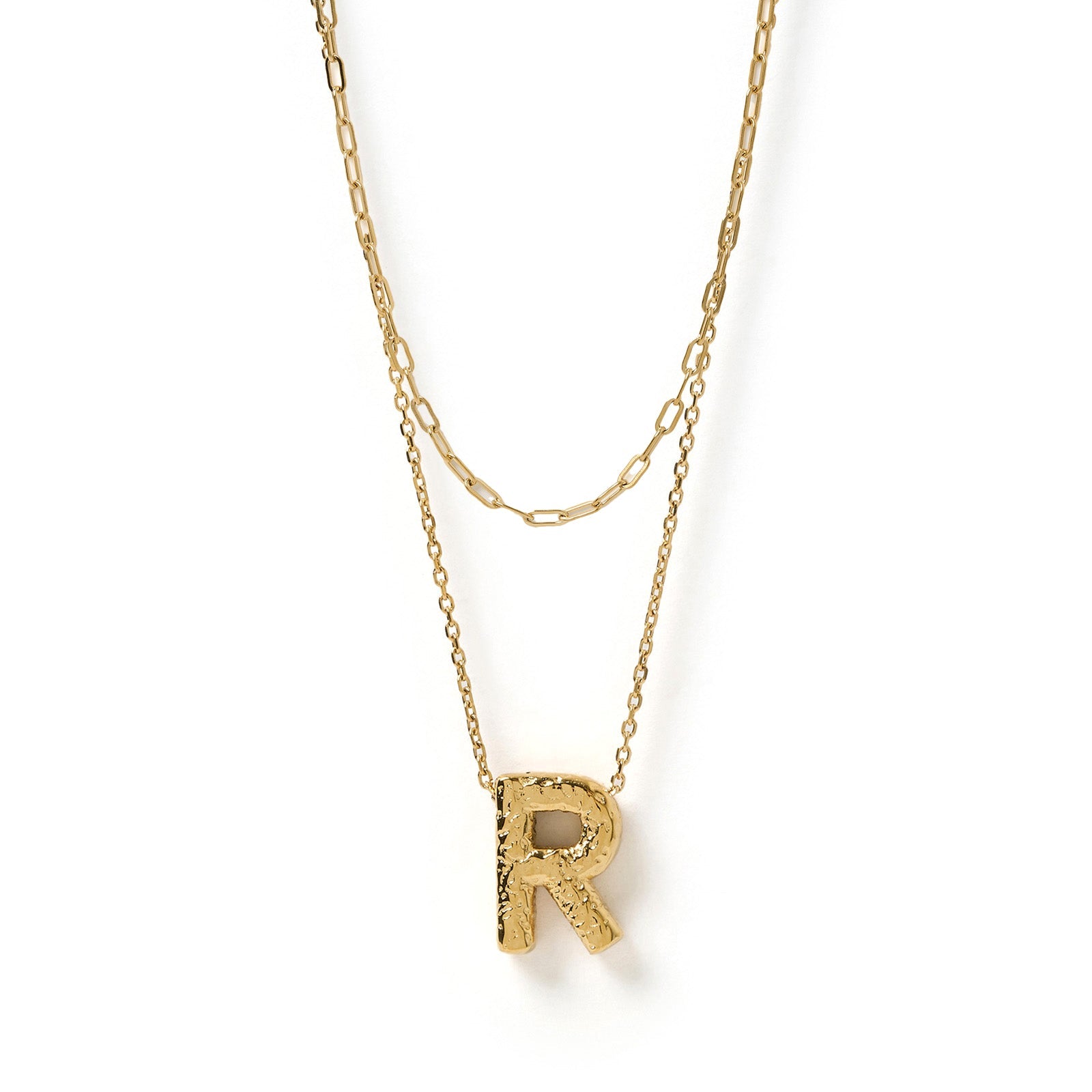 Statement Letter Necklace Stack 19
