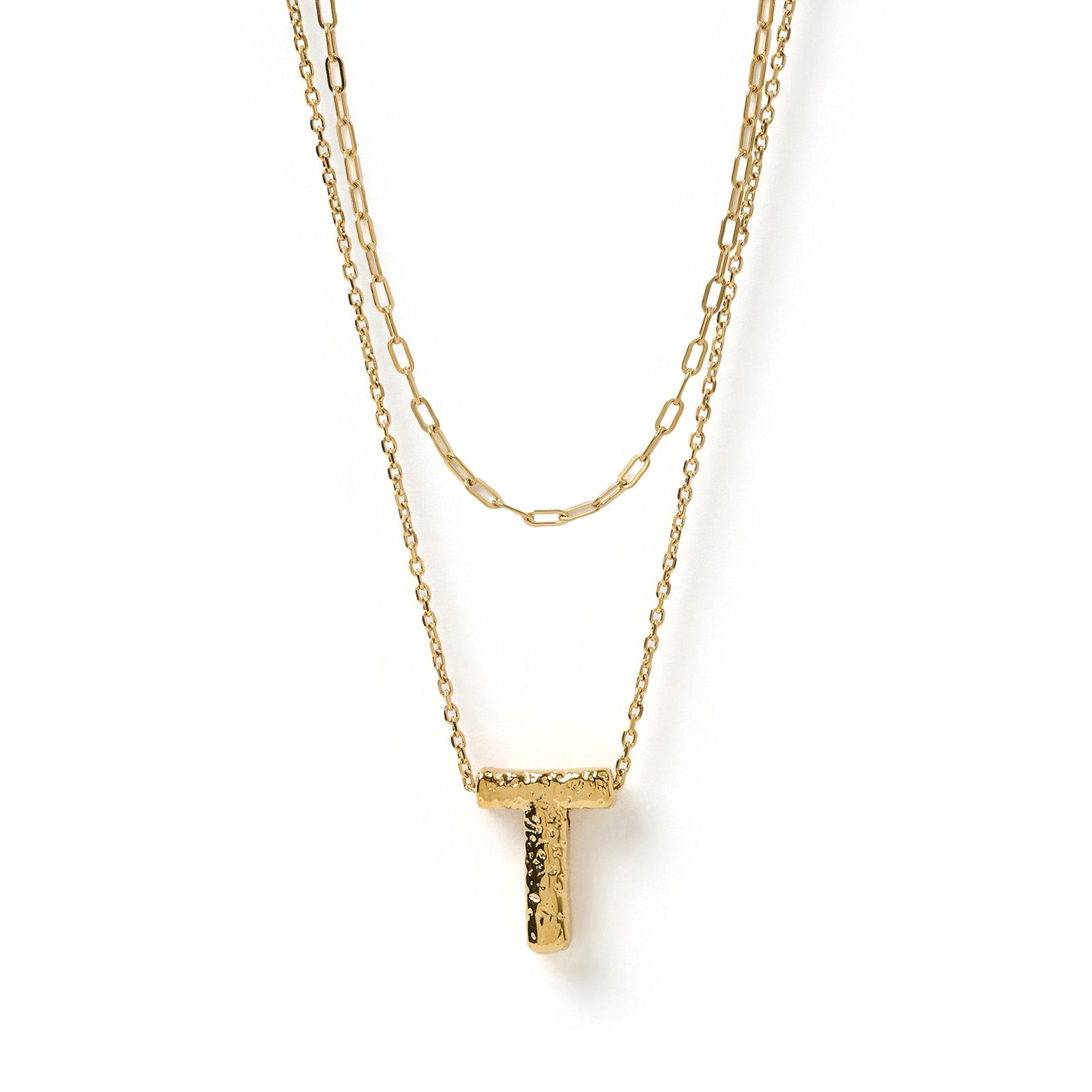 Statement Letter Necklace Stack 21