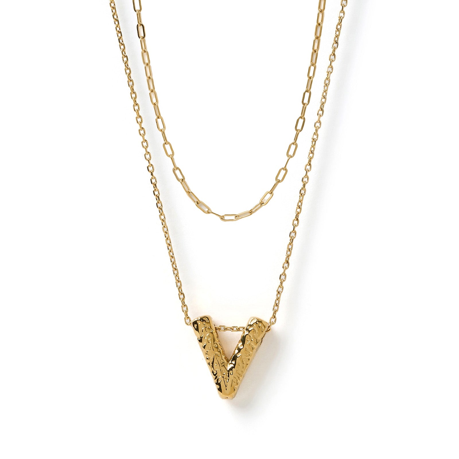 Statement Letter Necklace Stack 23