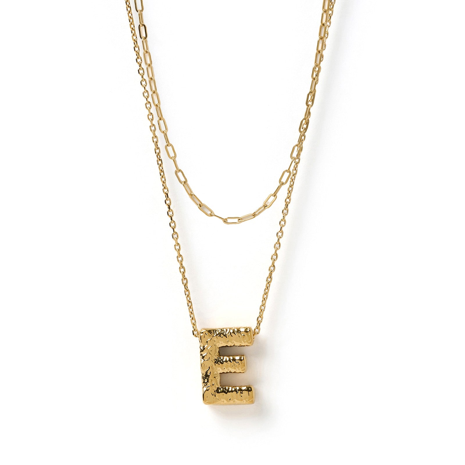 Statement Letter Necklace Stack 6