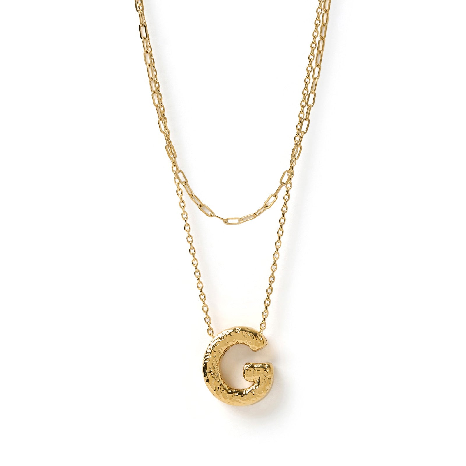 Statement Letter Necklace Stack 8