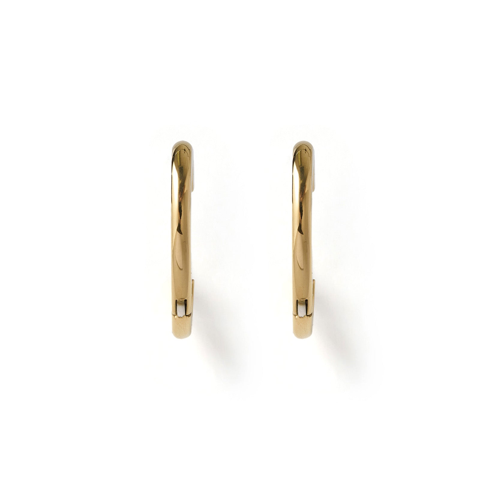 Sweetheart Gold Earrings - Large 7
