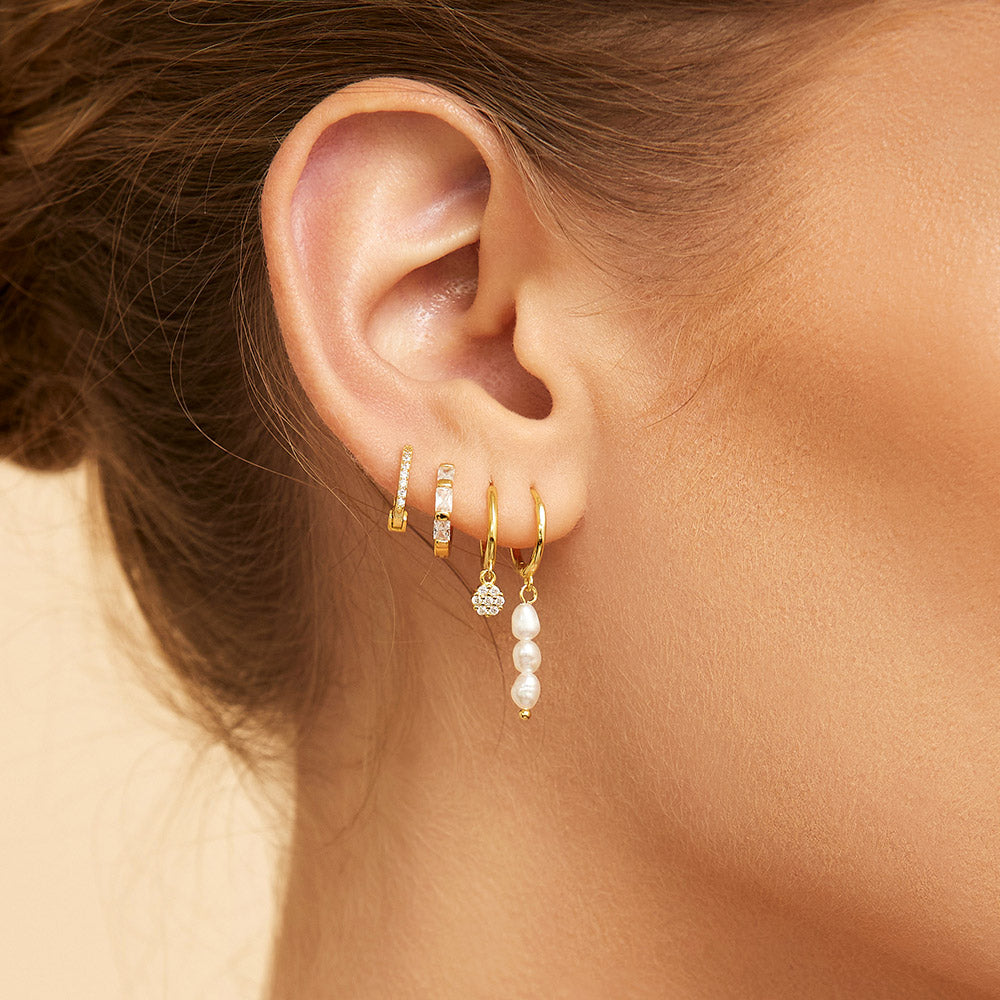 Tabitha Huggie Earrings 5