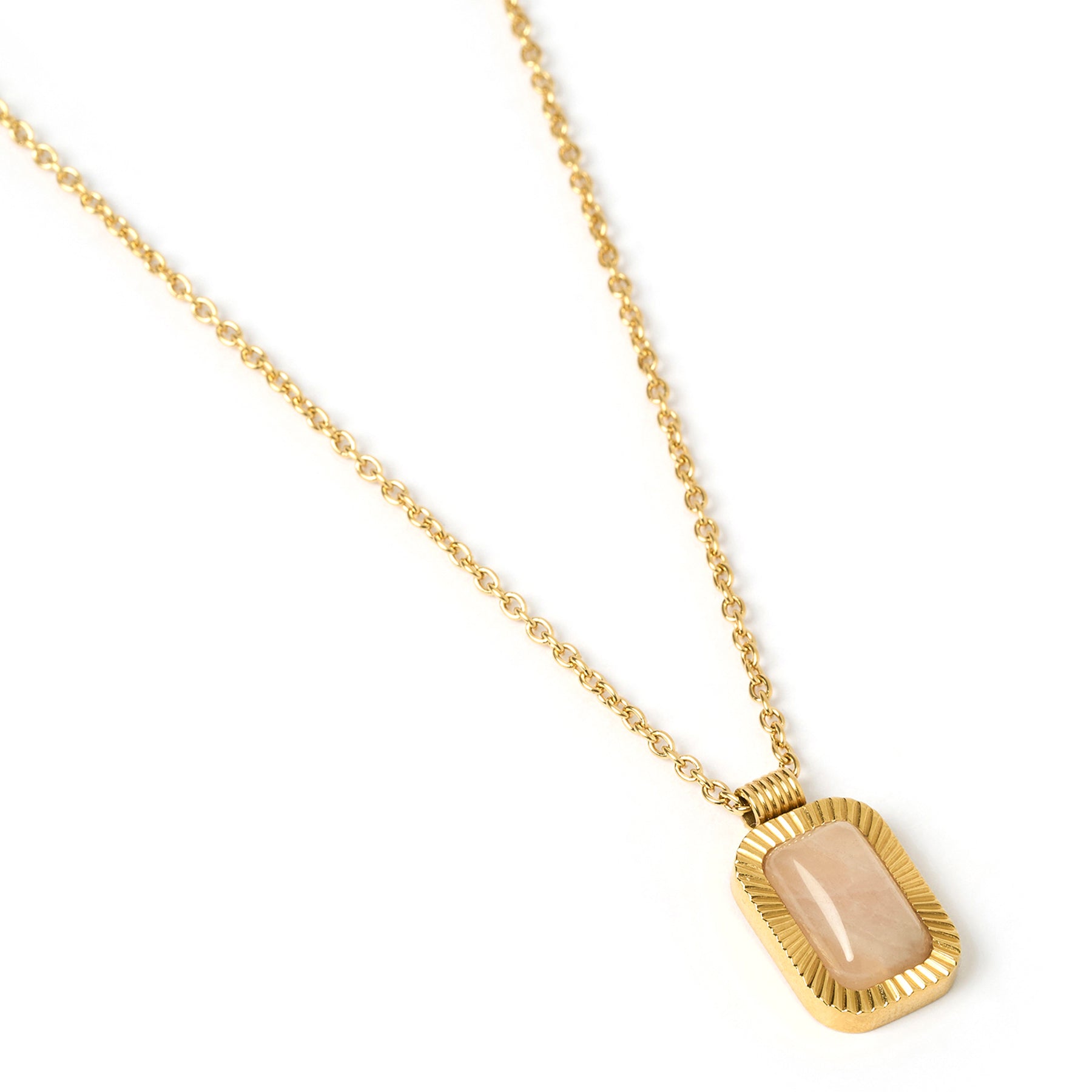 Teo Gold Necklace - Rose 6