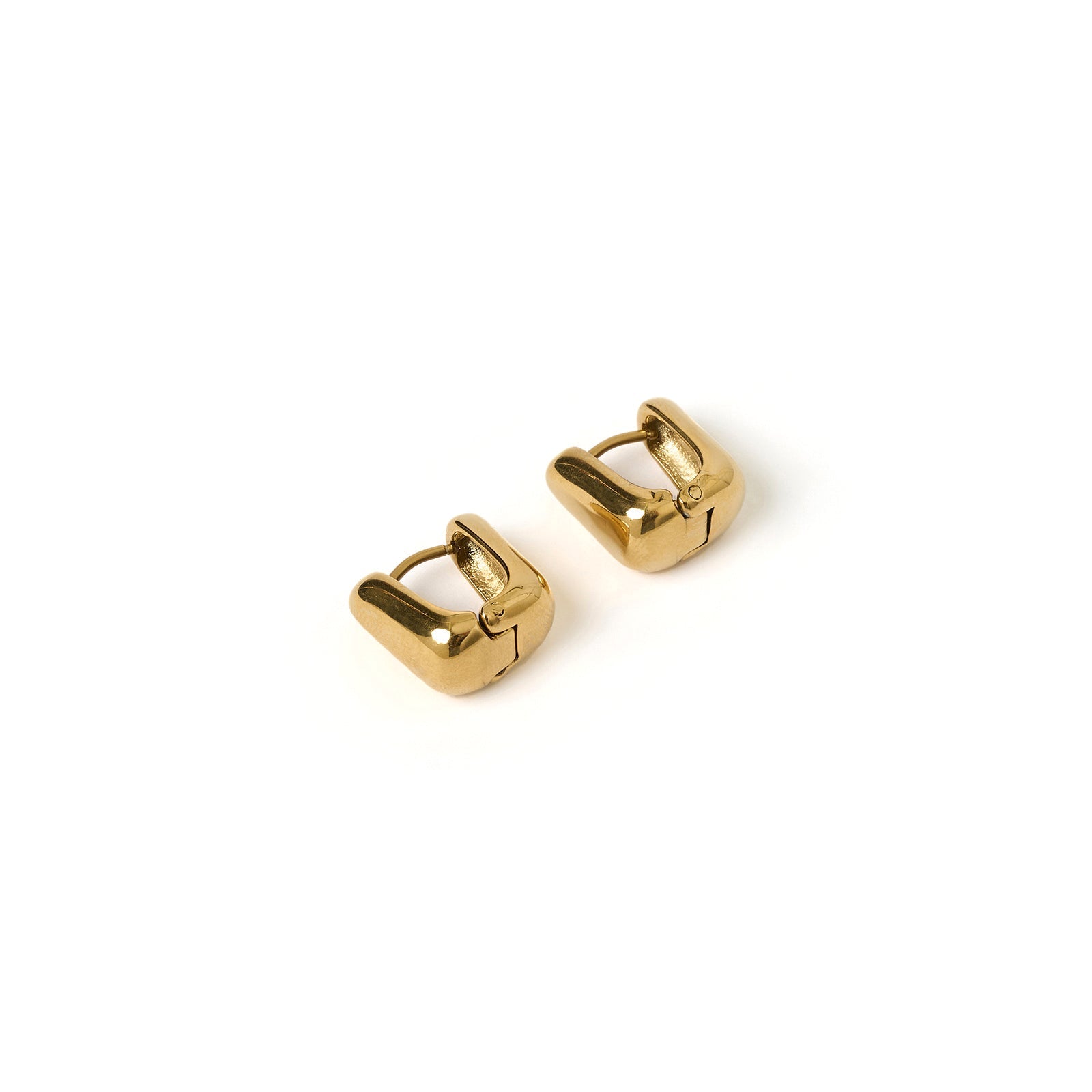 Tess Gold Hoop Earrings 6