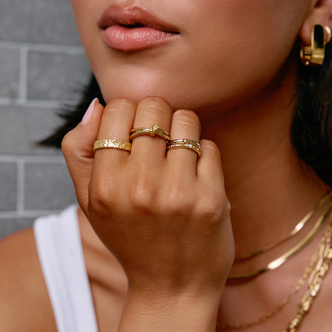 Tia Gold Ring 4