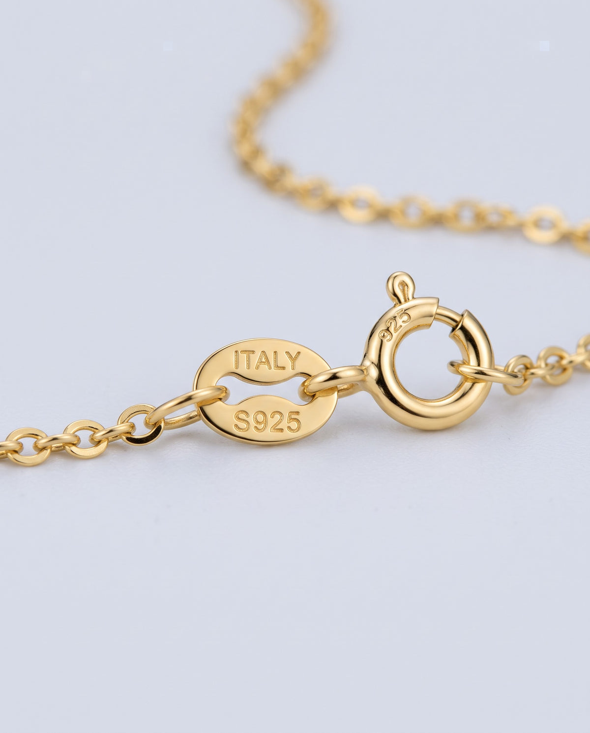 Cable Cable Chain Necklace - detail