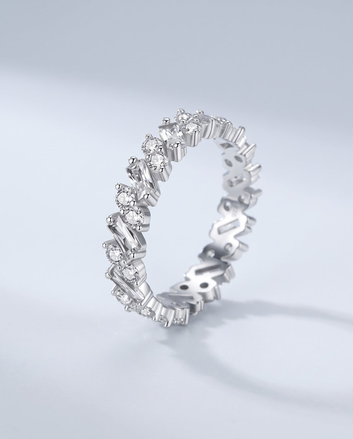 Drift Organic Stackable Ring - angle