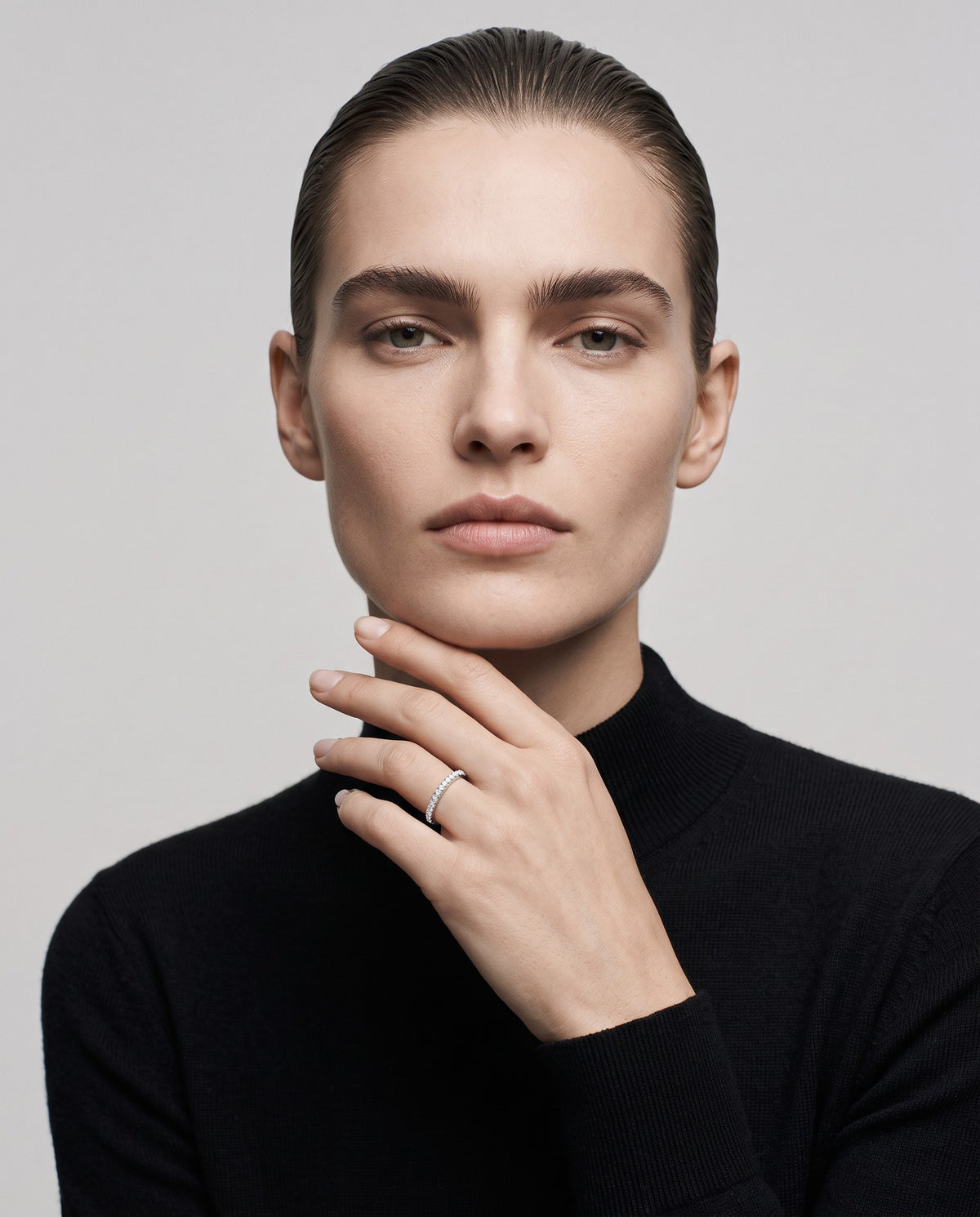 Eternal Eternity Band Ring – editorial campaign image