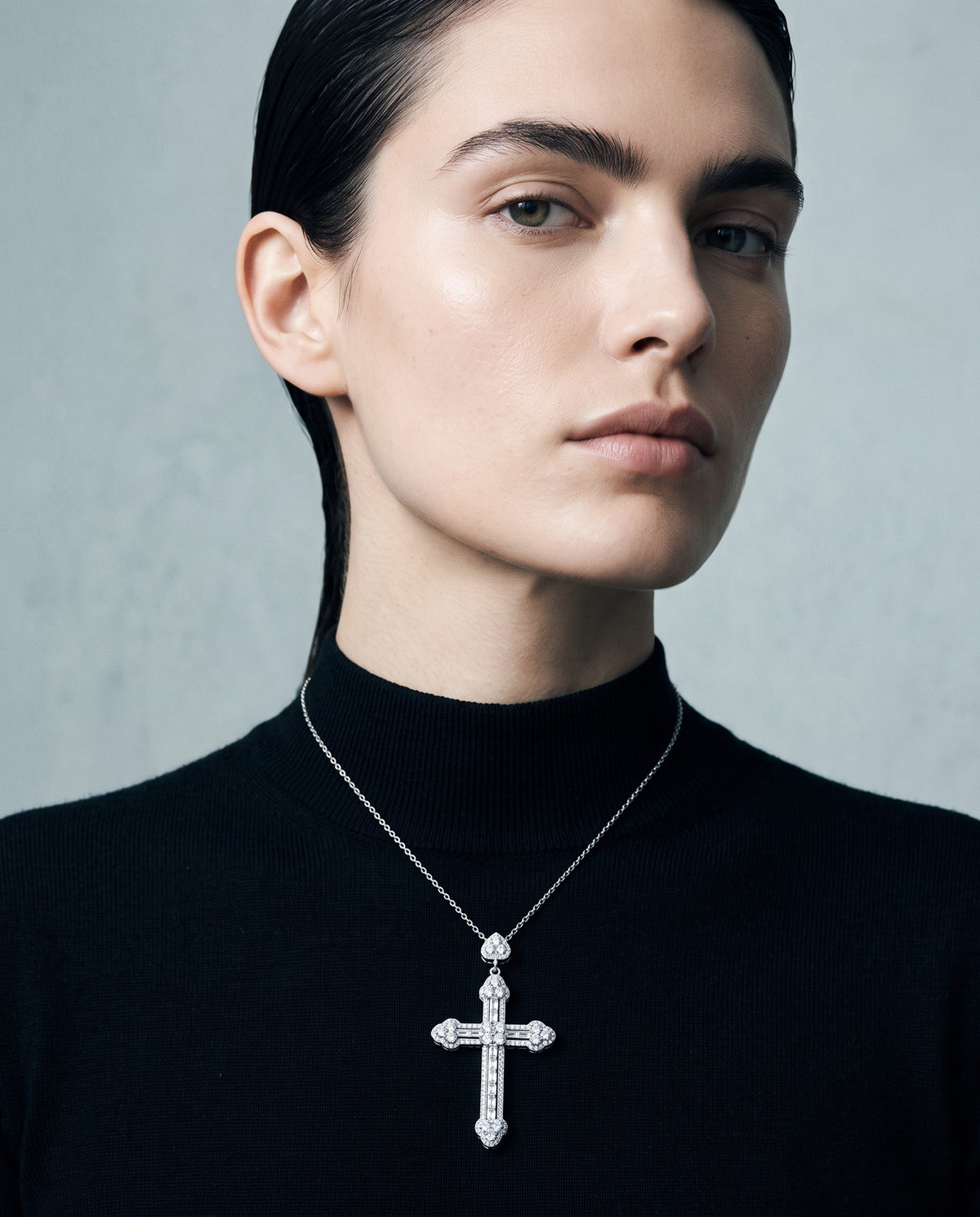 Faith Cross Pendant Necklace - campaign