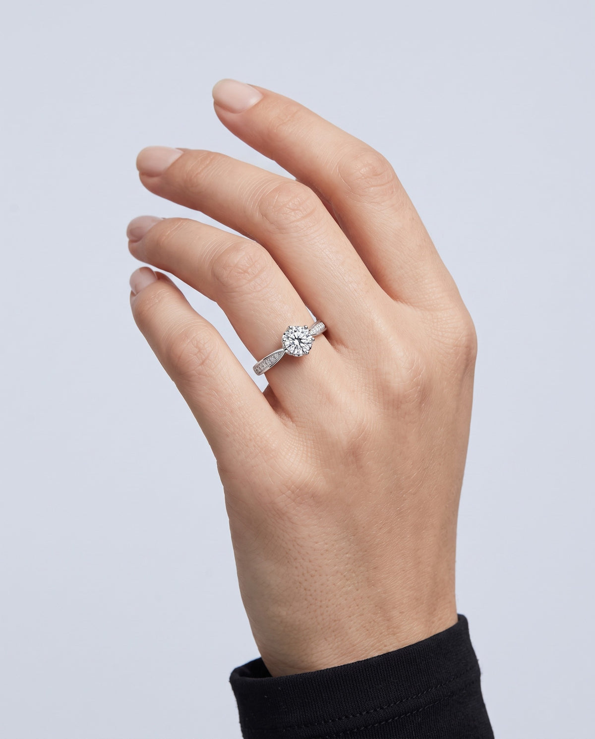Gala Statement Cocktail Ring - on model