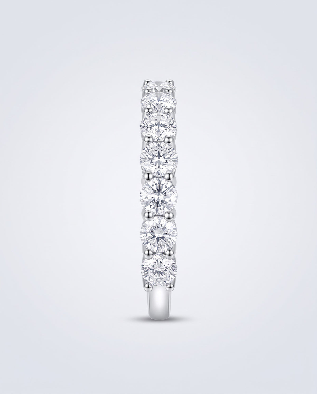 Twin Moissanite Ring - packshot