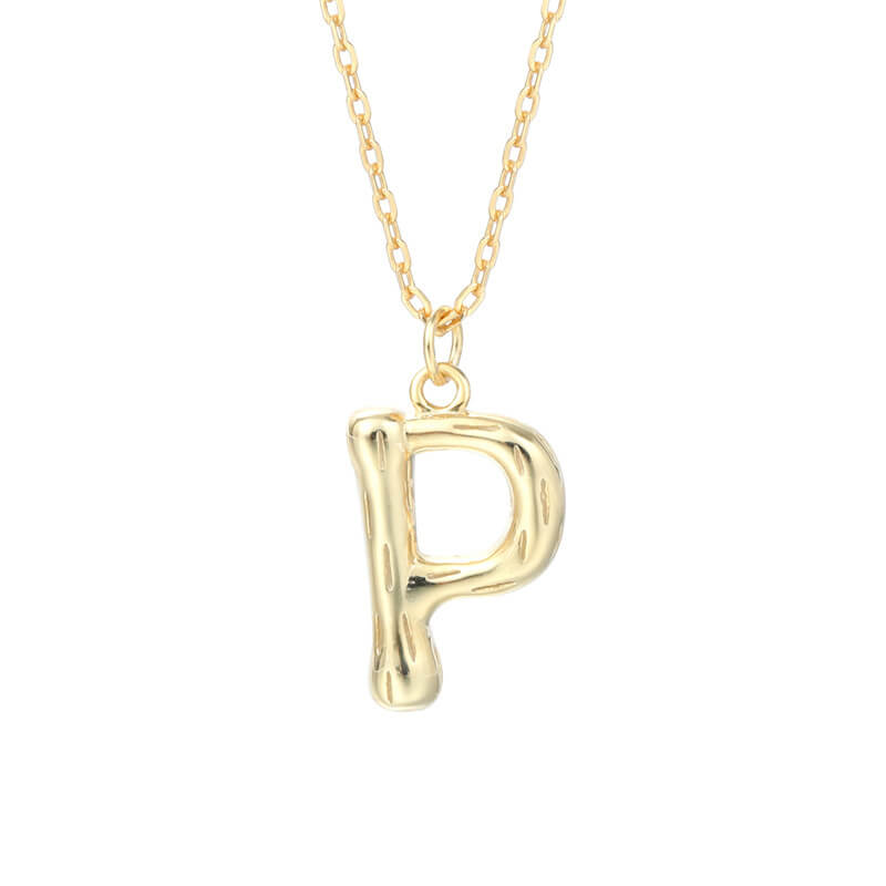 P Initial Alphabet Necklace