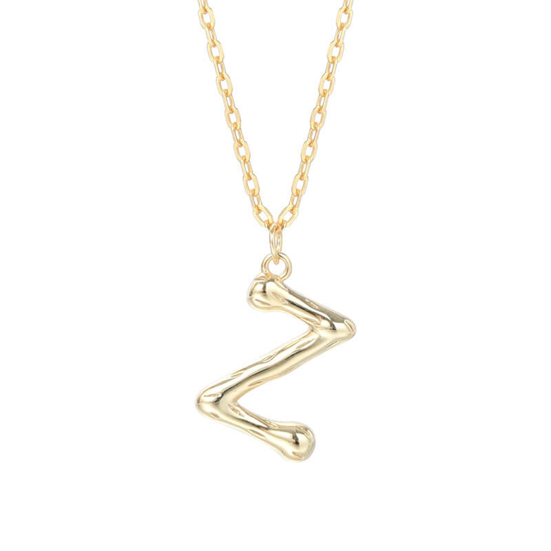 Z Initial Alphabet Necklace