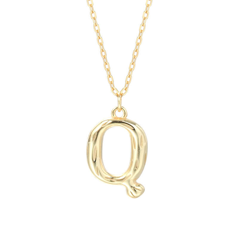 Q Initial Alphabet Necklace