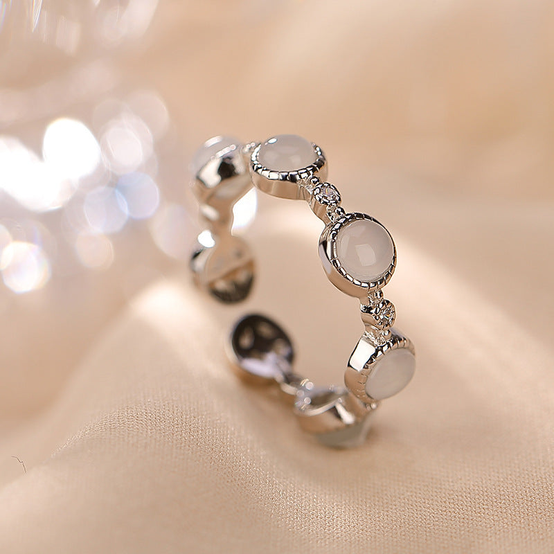 Silver Seven Stone Ring