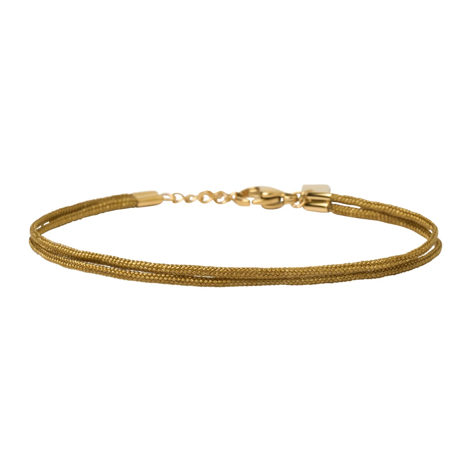 Alphabet String Bracelet Coffee 3