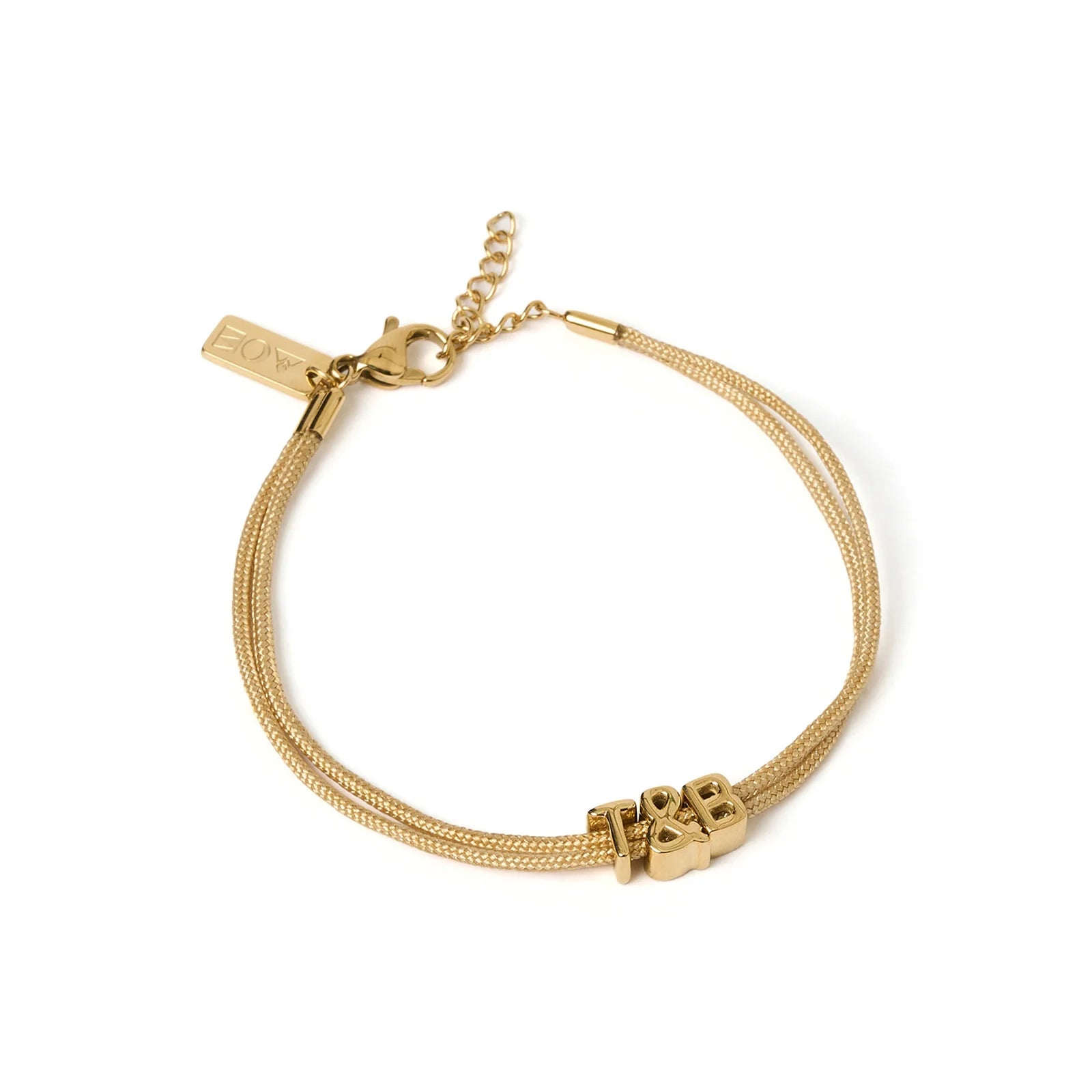 Alphabet String Bracelet Sand
