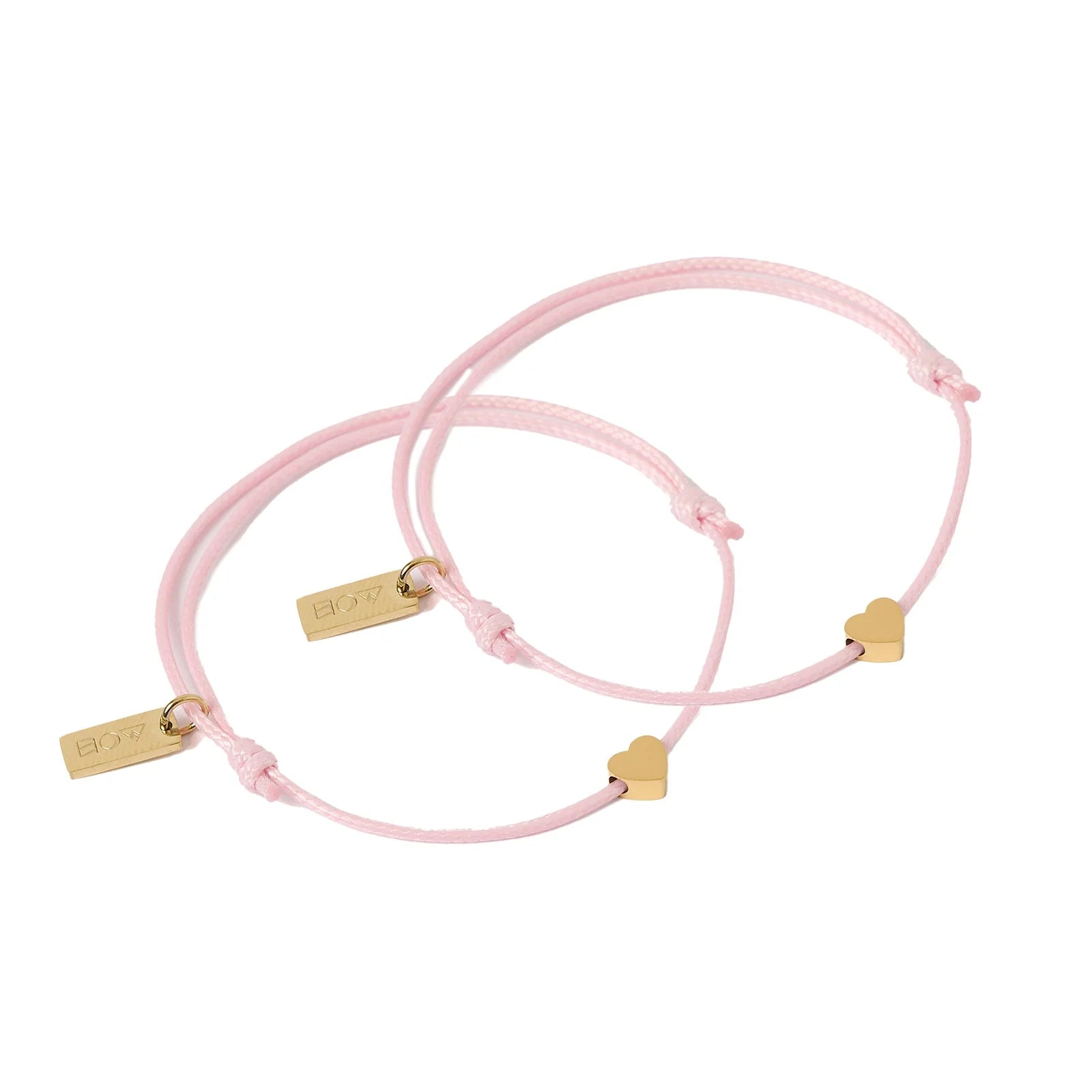 Angel Heart Friendship Bracelet Pair 15