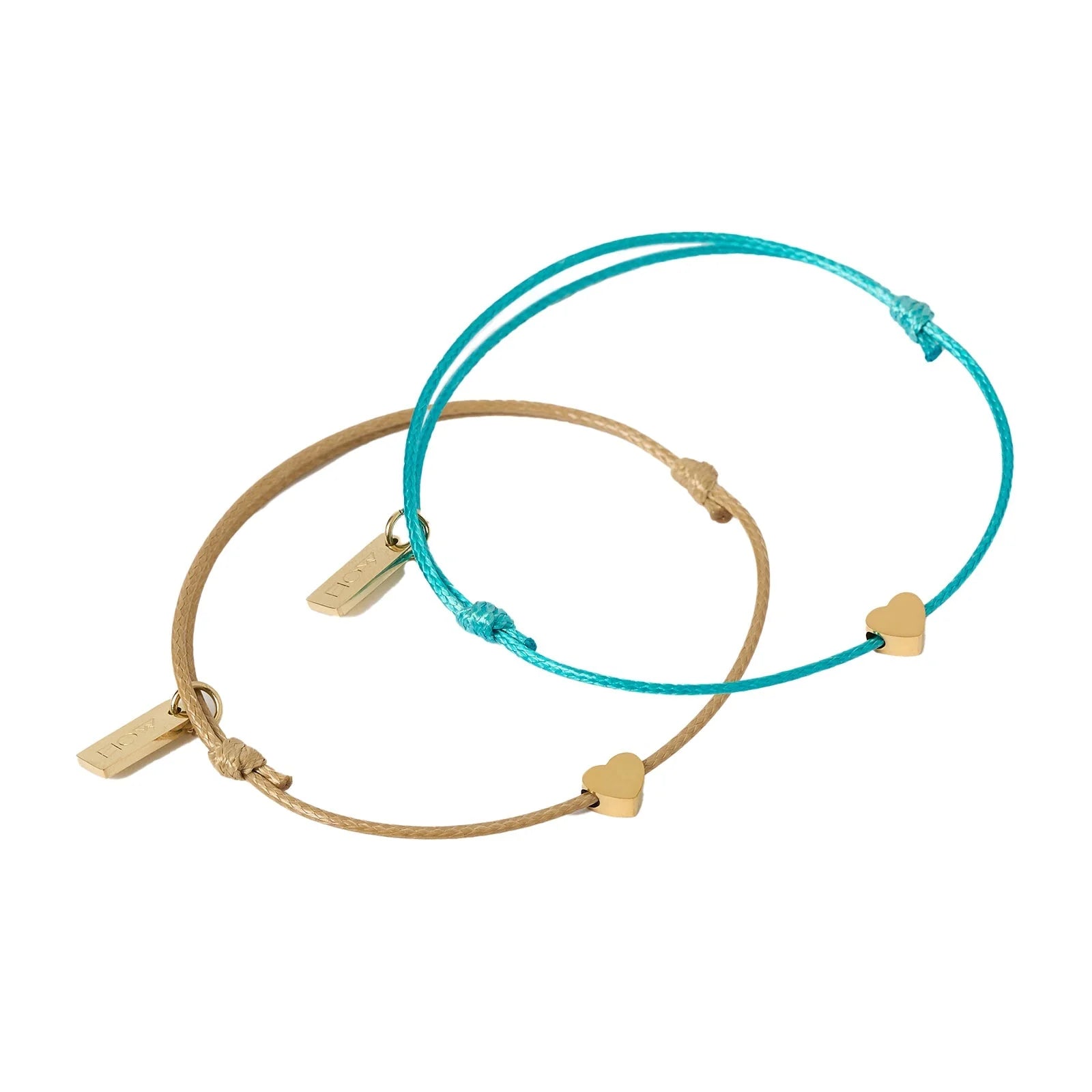 Angel Heart Friendship Bracelet Pair 20