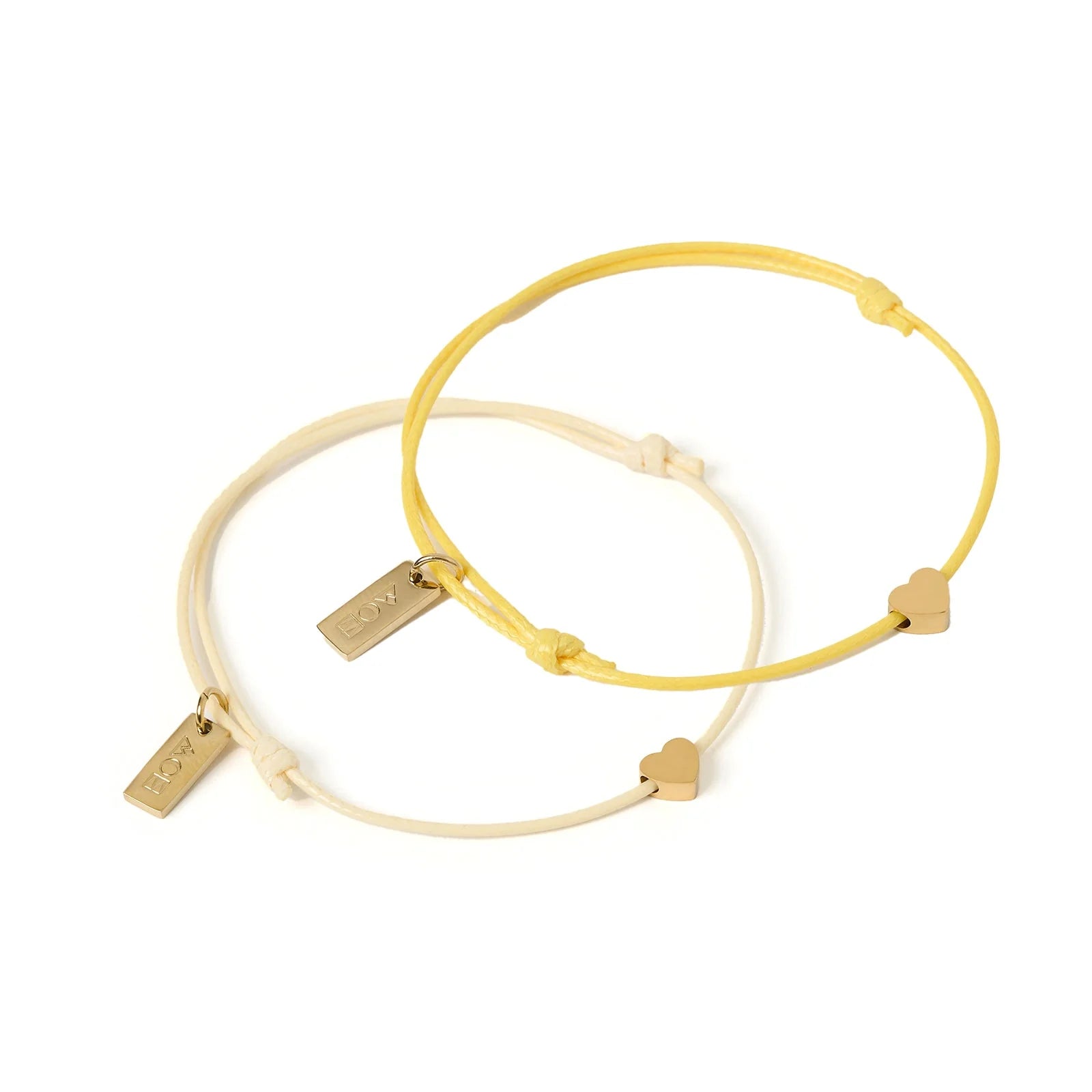 Angel Heart Friendship Bracelet Pair 9