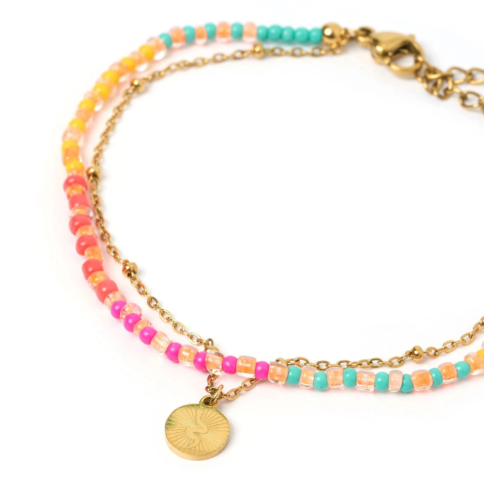 Cobra Gold Bracelet - Multi