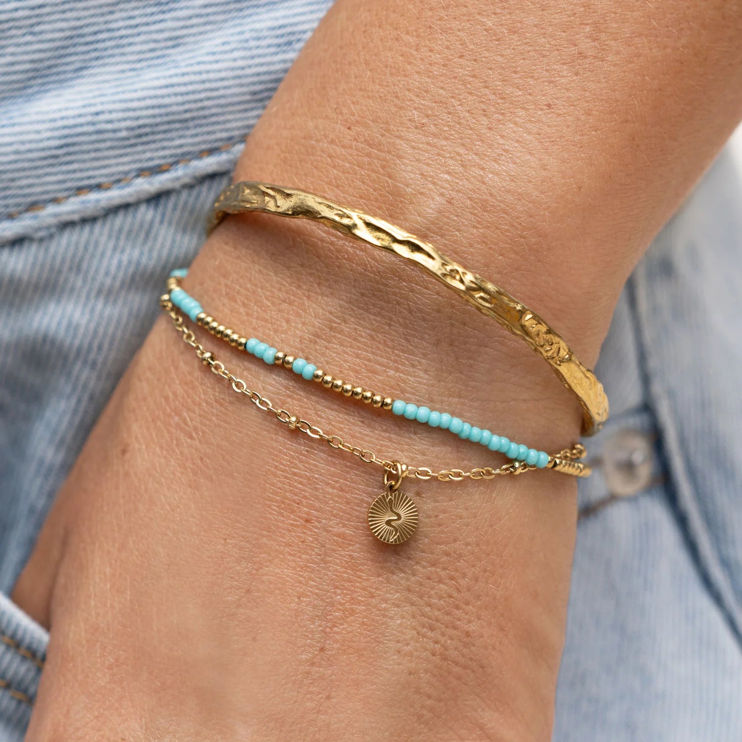 Cobra Gold Bracelet Ocean 2