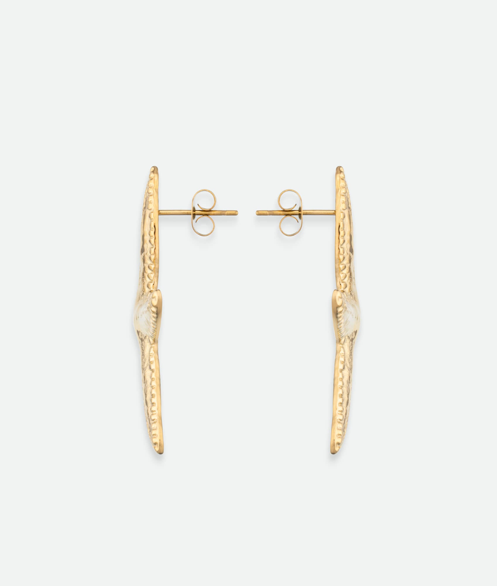 Gold Starfish Earrings