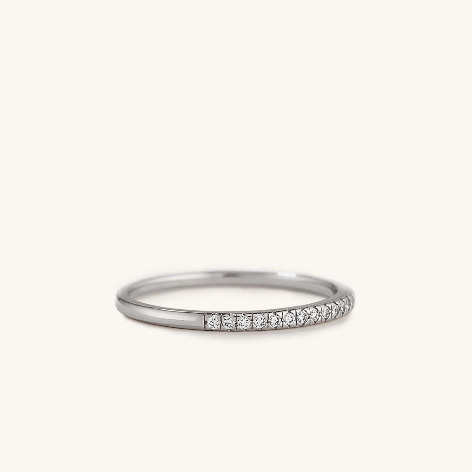 Silver Tennis Ring