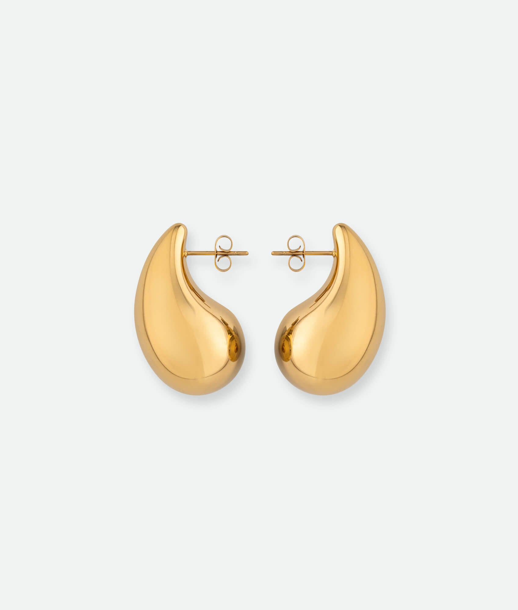 Bottega drop earrings gold