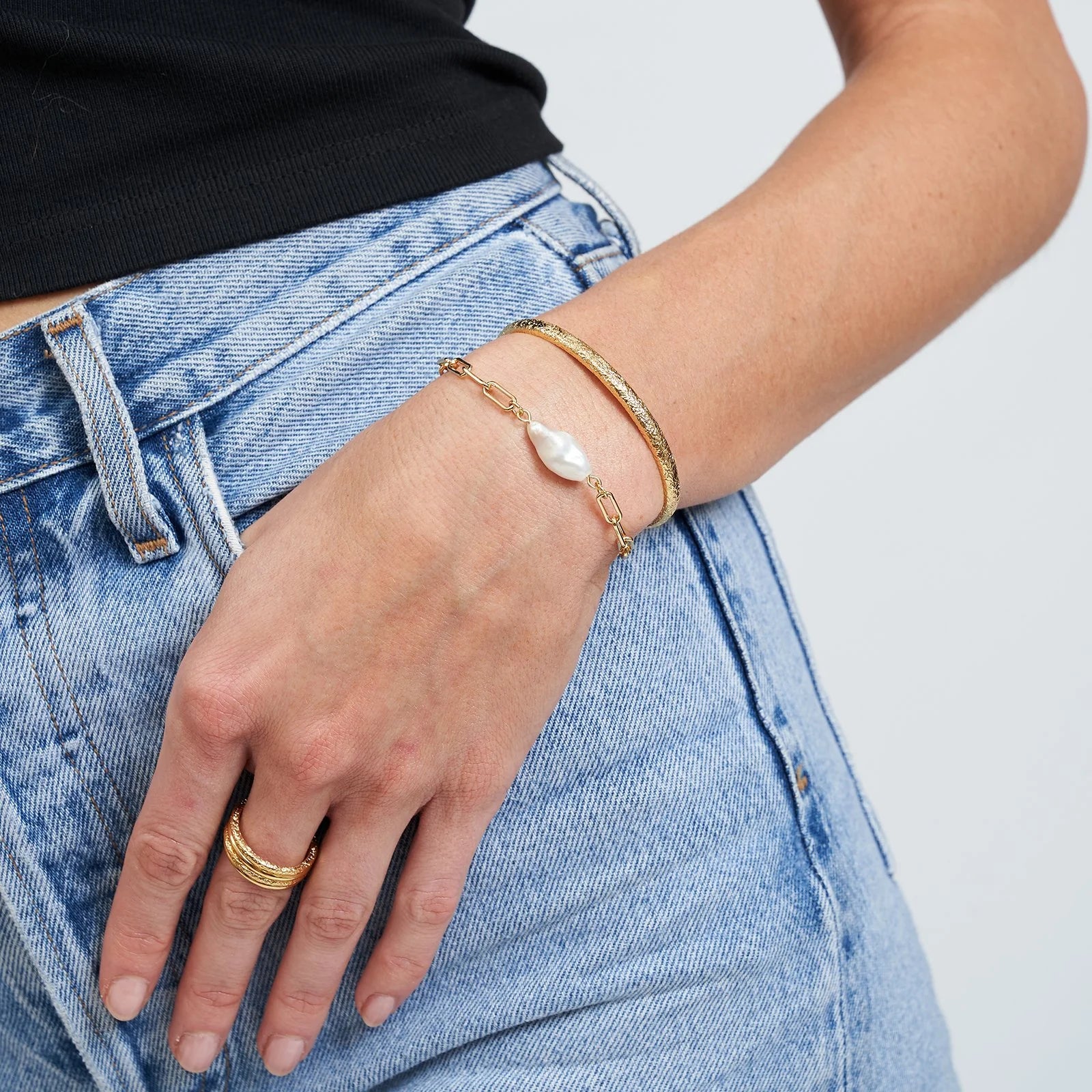 Girl With The Pearl Bracelet Stack 3