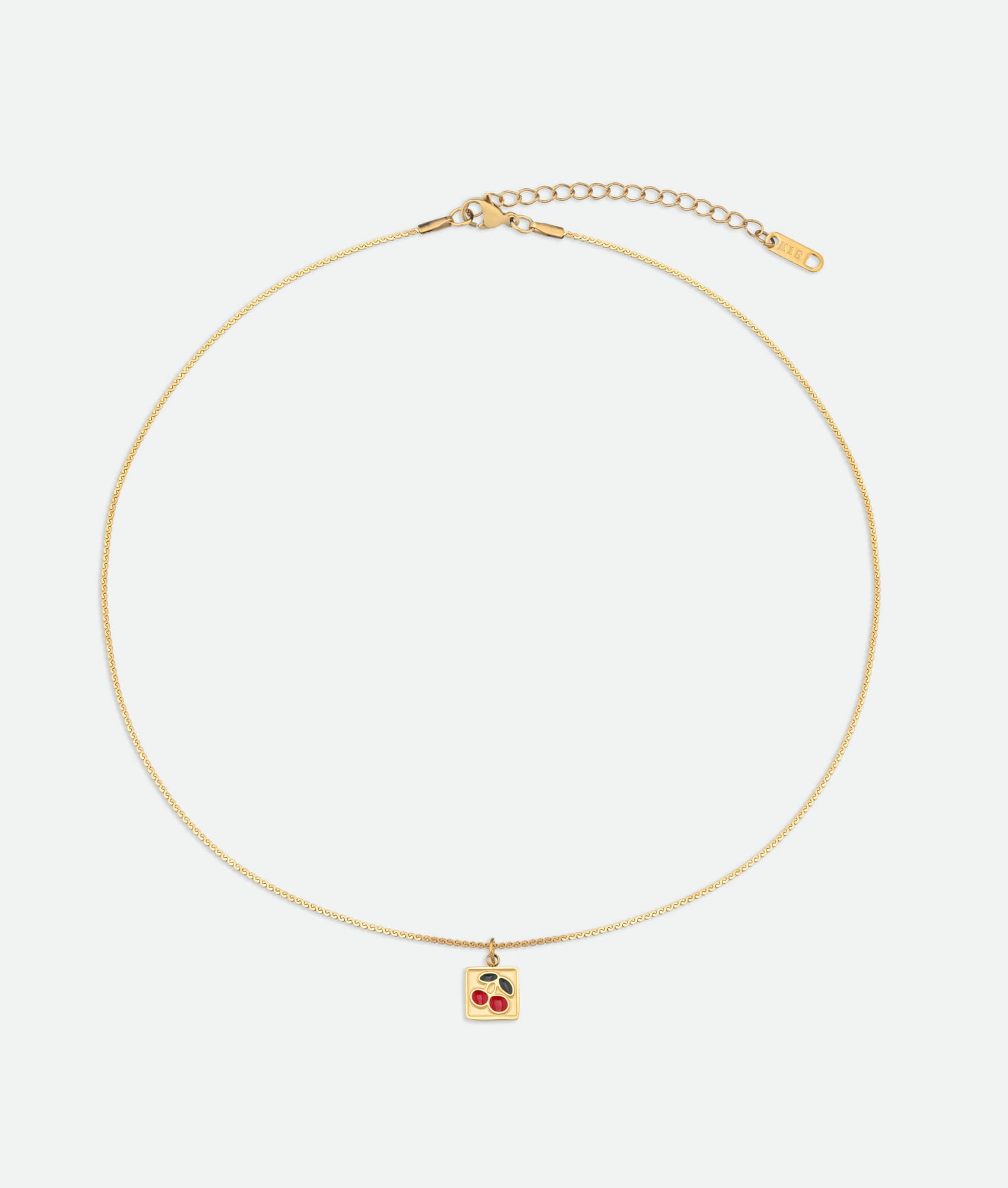 Gold Cherry necklace