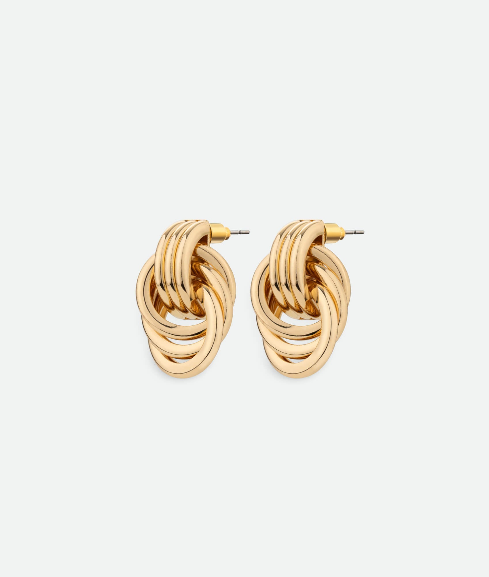 Gold Knot Earrings