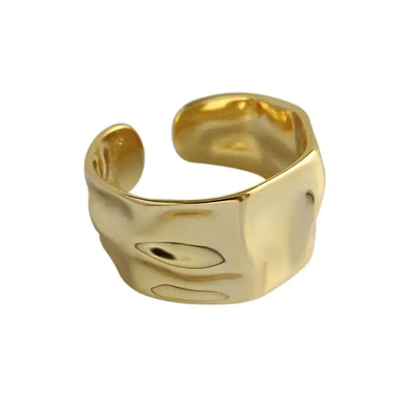 Gold Foil texture ring