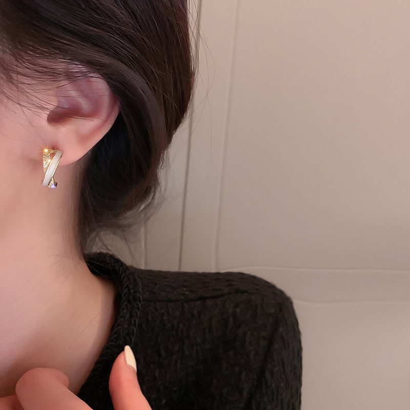 High-Quality Zircon Earrings