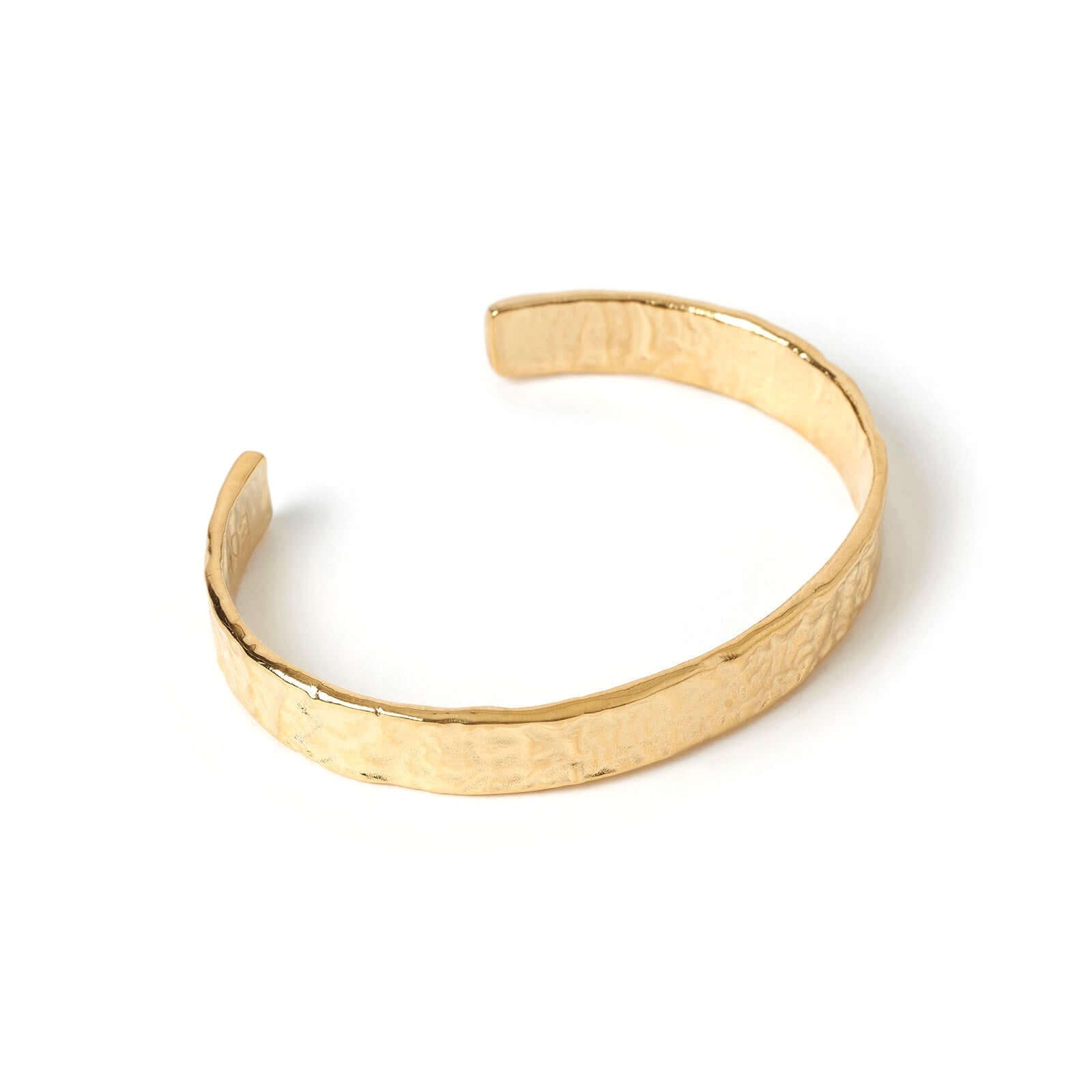 Foiled gold cuff bracelet