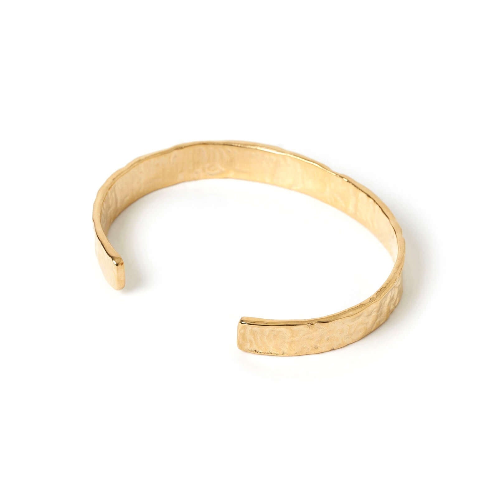 Foiled gold cuff bracelet